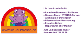 Lila Laubfrosch